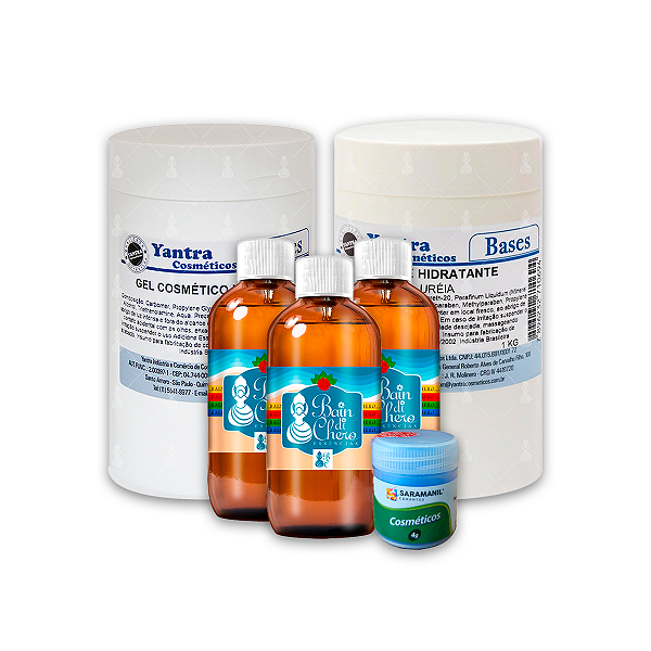 Kit para Produção de Creme Hidratante com Calda