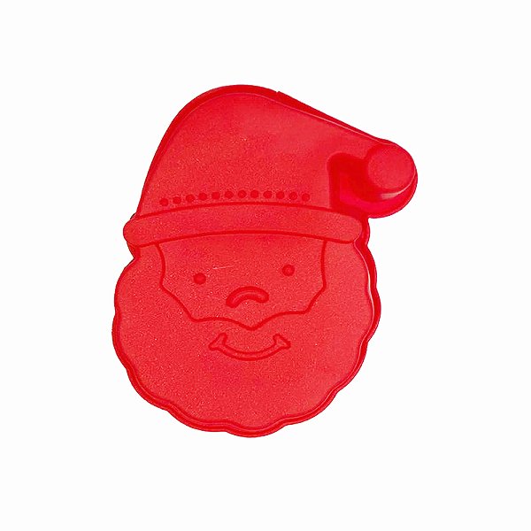 Molde de Silicone Natalino Rosto do Papai Noel