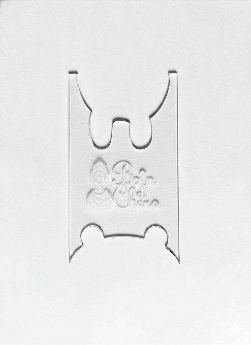 Régua Acrilica Para Saboaria - Coelho e Urso 6cm e 8cm