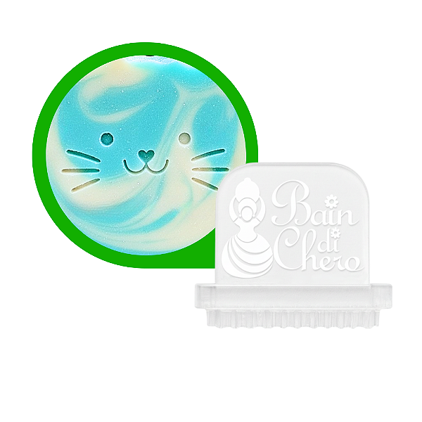 Carimbo Acrílico para Sabonetes - Gatinho