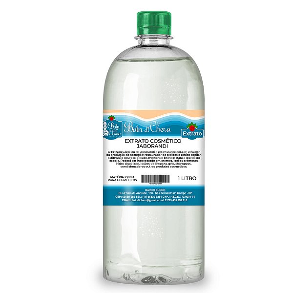 Extrato Glicólico de Jaborandi para Sabonetes e Cosméticos 1L e 100ml