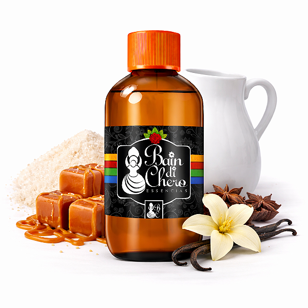 Essência Caramelo para Sabonete, Cosmético e Vela lipossolúvel Vollmens