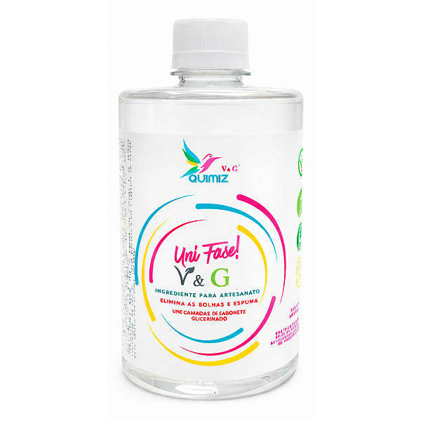Unifase V&G 500ml Fixa Camadas e Deixa o Sabonete Mais Uniforme
