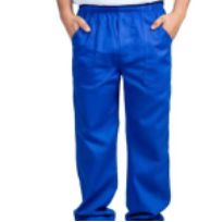 Calça Brim Azul Royal