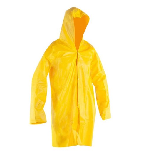 Capa de chuva PVC forrada amarela GG CA36254