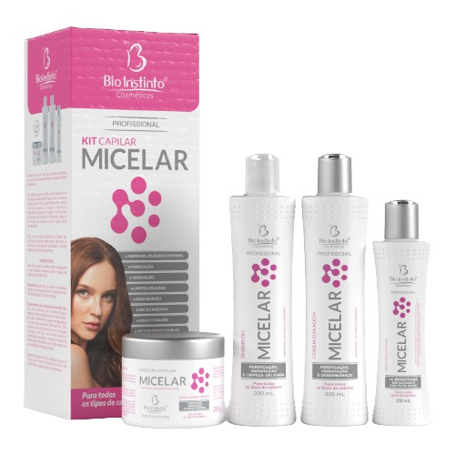 Kit Capilar Micelar (4 itens)