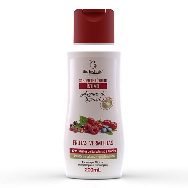 Sabonete Líquido Intimo Frutas Vermelhas