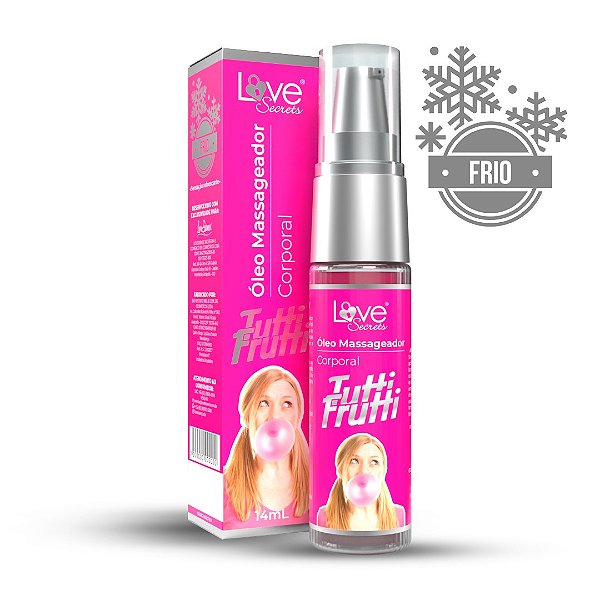 Óleo Massageador Corporal Tutti Frutti (Comestível)