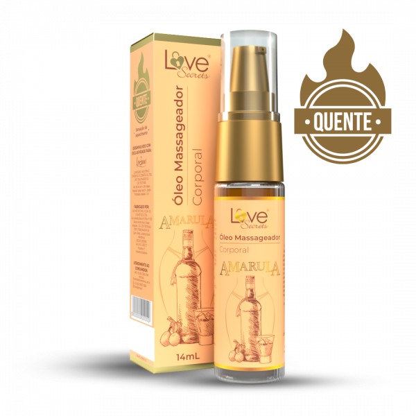 Óleo Massageador Corporal Amarula  (Comestível)