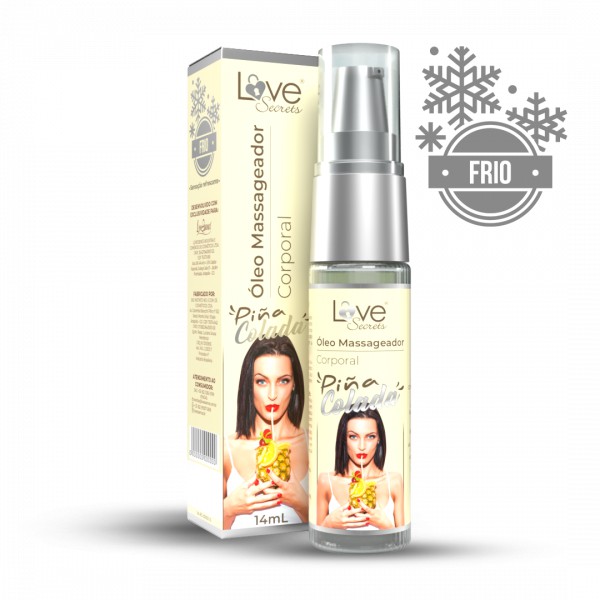 Óleo Massageador Corporal Piña Colada (Comestível)