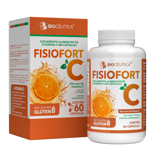 Suplemento Alimentar Vitamina C - (60 Cápsulas)