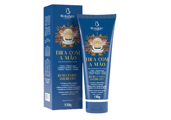 Pomada Massageadora Tira com a Mão 150g (24 Unidades)