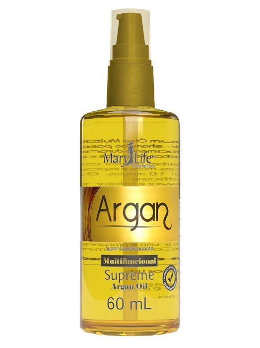Óleo Reconstrutor, Reparador Pontas Supreme Argan (60mL) - 12 Unidades