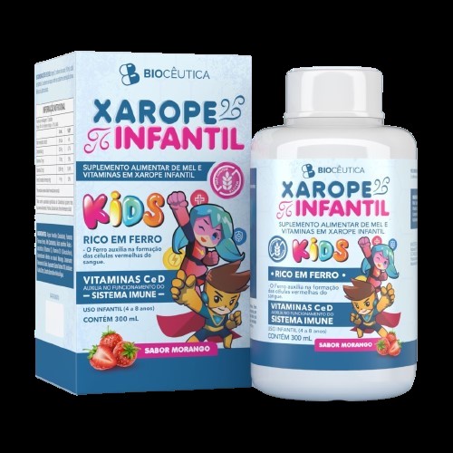 Xarope Infantil - 300mL - WCR Cosméticos & Perfumária - Saúde e Beleza