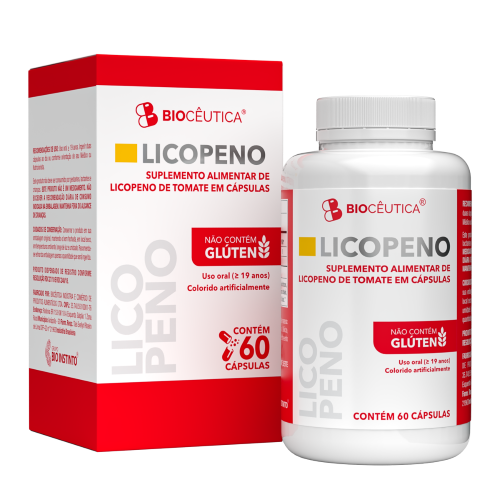 Suplemento Alimentar  Licopeno (60 Cápsulas) - 12 Unidades