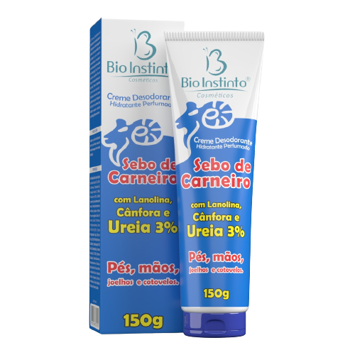 Hidratante Sebo de Carneiro Com Ureia 3% 150g (12 Unidades)