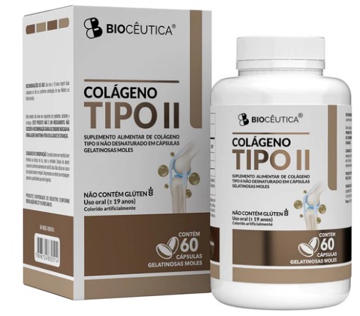 Suplemento Alimentar de Colágeno Tipo II