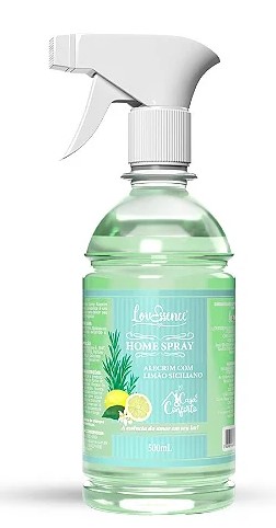Home Spray de Ambientes Alecrim C/ Limão Siciliano (6 Unidades)