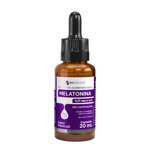 Melatonina Suplemento Alimentar Líquido (20mL)