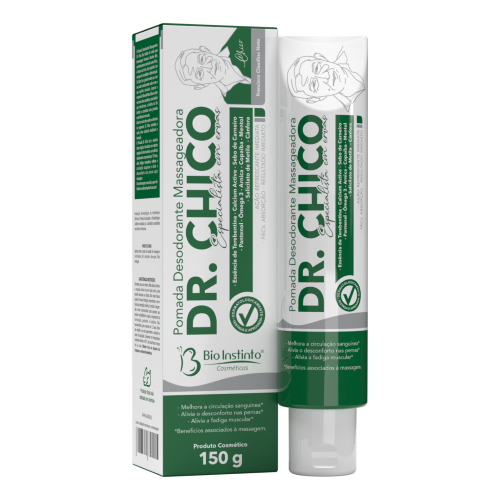 Pomada Desodorante Massageadora Dr. Chico 150g