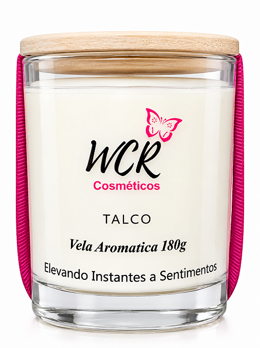 Vela Aromática Talco - 180g