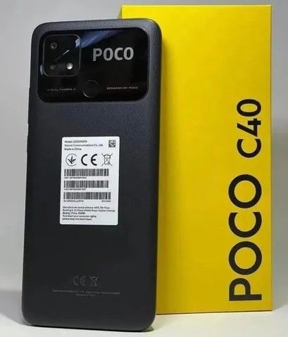 Poco C40 64GB/ 4GB Ram/ Tela 6,71"/ Camera 13MP/ Versão Global