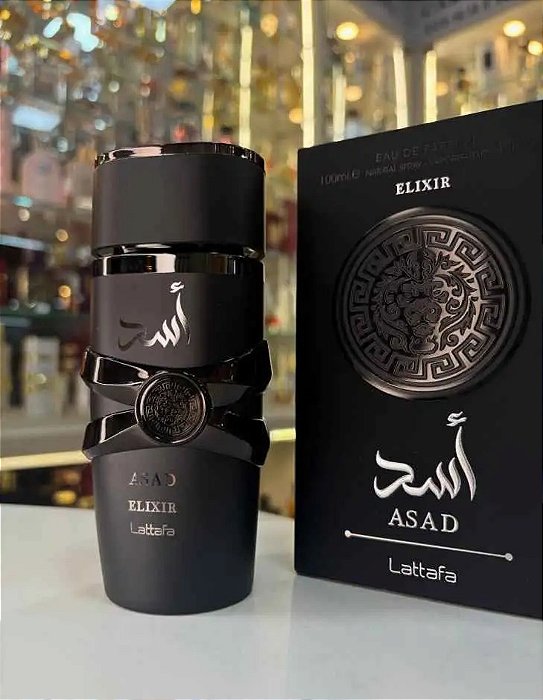 Perfume Asad Elixir Lattafa 100ml Masculino