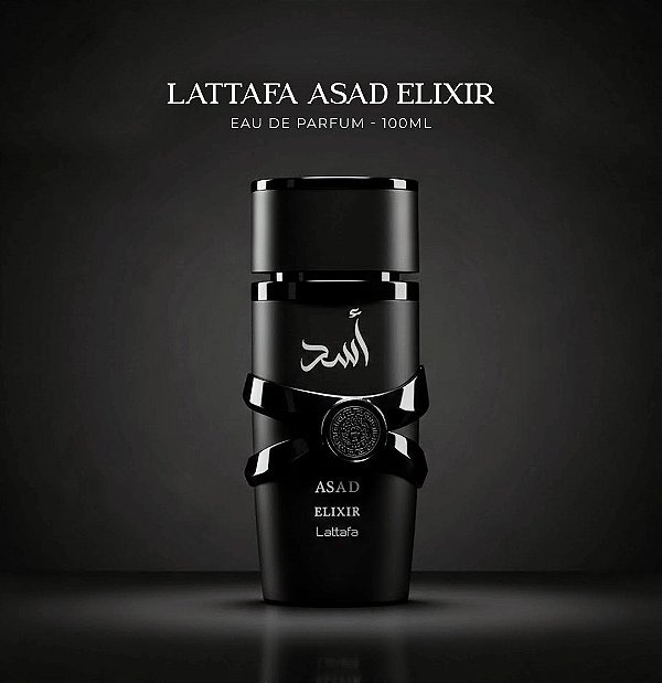 Perfume Asad Elixir Lattafa 100ml Masculino