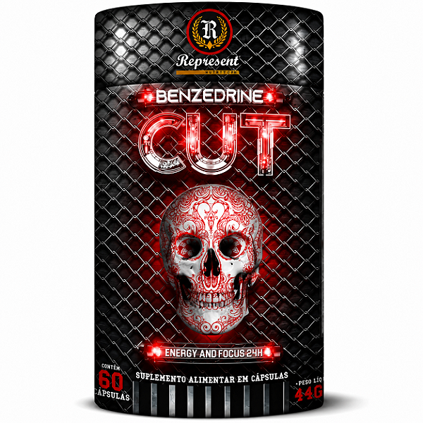 Benzedrine Cut Foco 24 Horas 60 cáps - Represent Nutrition