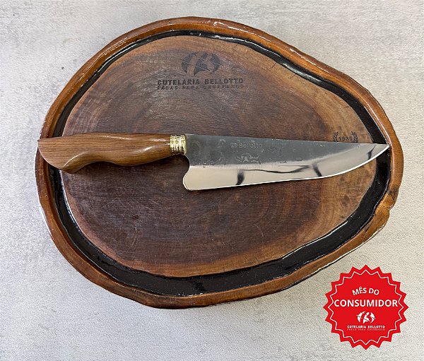 Faca Churrasco 8" - Texturizada - MÊS DO CONSUMIDOR