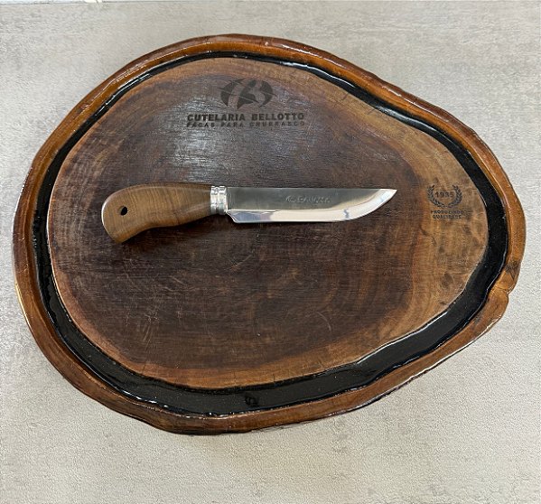 Faca Skinner 2 - Aço Inox Texturizado