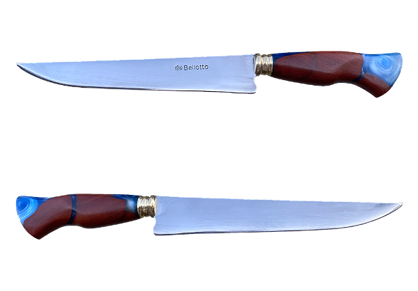 Faca Picanheira 9" - Aço Inox -  Azurra