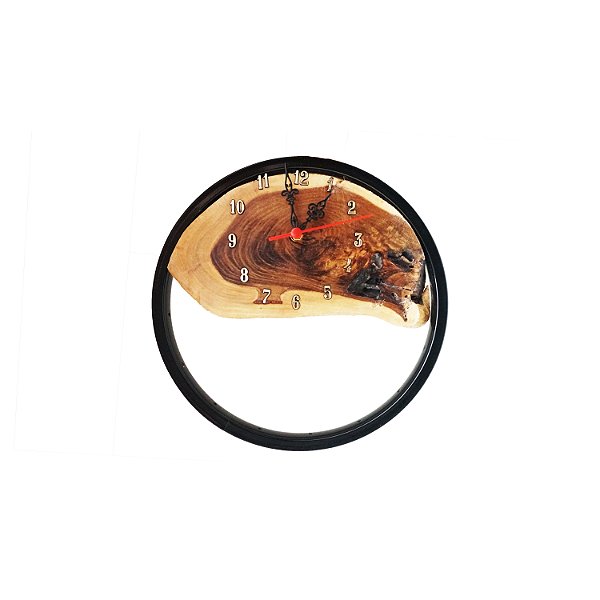 Relógio de Parede de Madeira Ecológica Rustico 0033