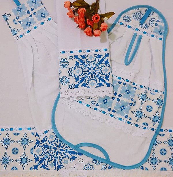 Kit Puxa Saco (Azulejo Portugues)