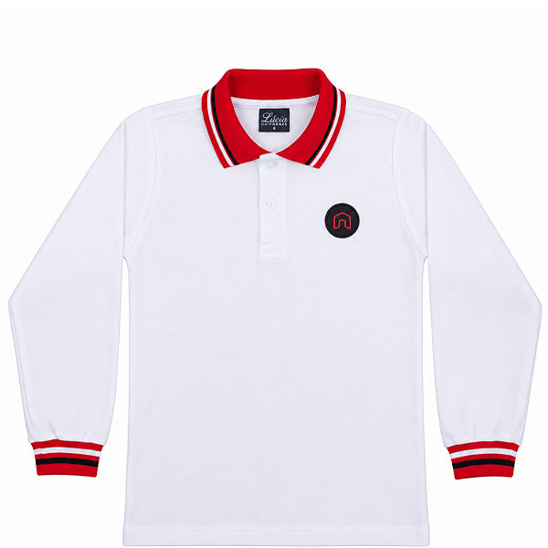 11 RED HOUSE FUNDAMENTAL CAMISETA POLO MANGA LONGA