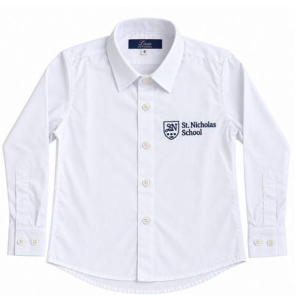 12 ST. NICHOLAS CAMISA SOCIAL MASCULINA M/L