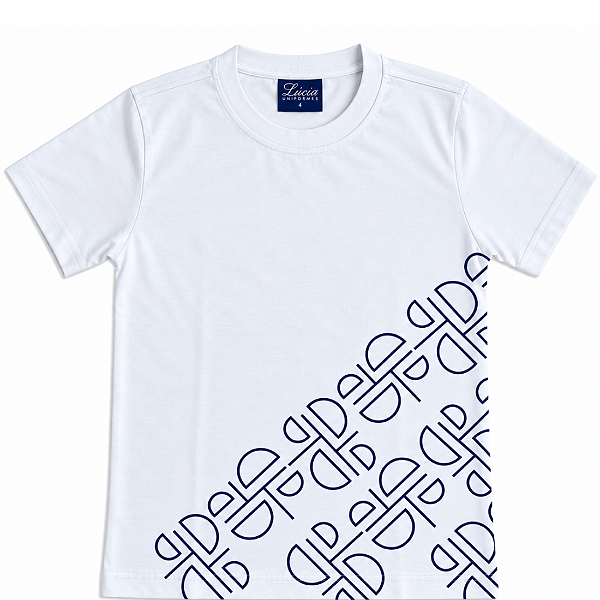 10 ALEF PERETZ CAMISETA BRANCA LOGO MARINHO