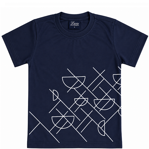 14 ALEF PERETZ CAMISETA MARINHO LOGO BRANCO