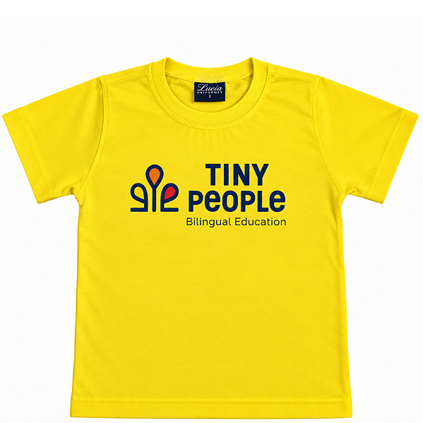10 TINY PEOPLE CAMISETA MANGA CURTA AMARELA