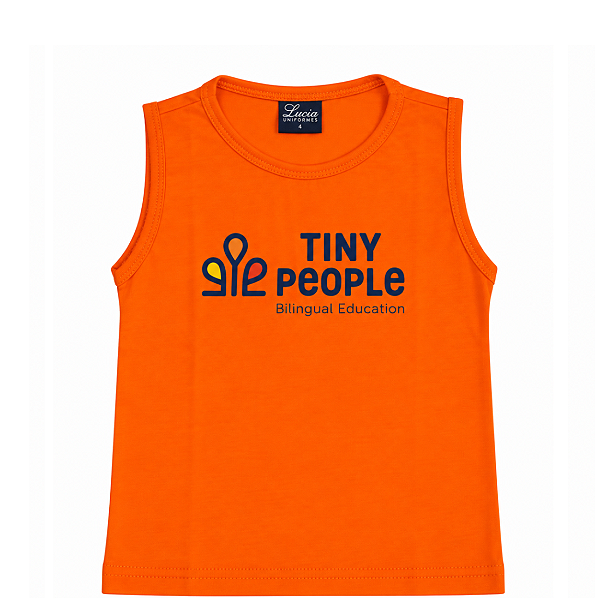 14 TINY PEOPLE CAMISETA REGATA LARANJA