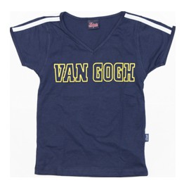 13 VAN GOGH CAMISETA BABY-LOOK MARINHO