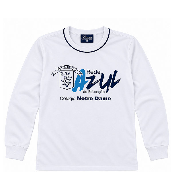 03 NOTRE DAME CAMISETA MANGA LONGA