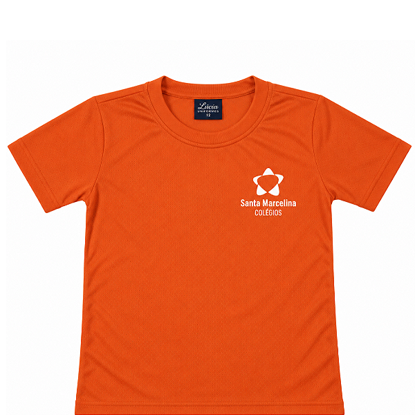 14 SANTA MARCELINA DRYFIT LARANJA INFANTIL E FUNDAMENTAL