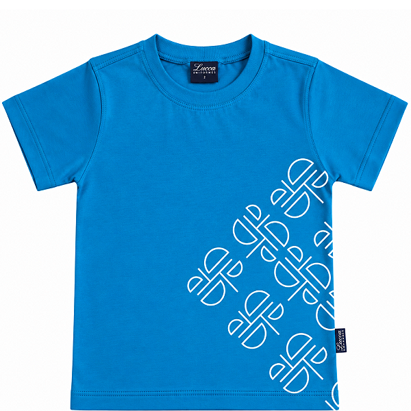 16 ALEF PERETZ CAMISETA AZUL CLARO LOGO BRANCO