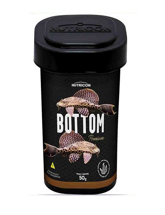 Ração Nutricon Bottom Fish para Peixes 50g