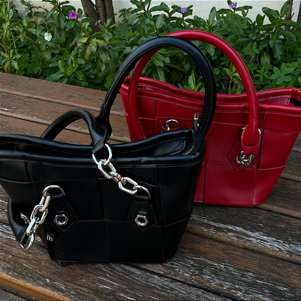 Bolsa tote de mão Atena