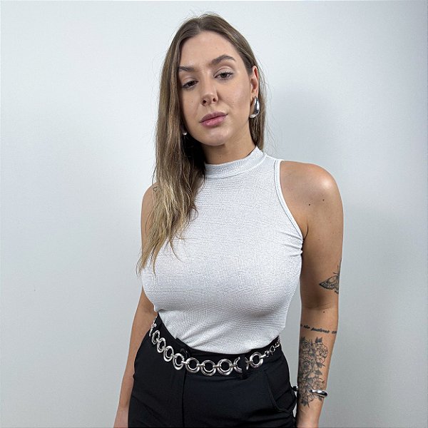 Regata lurex gola alta Helen
