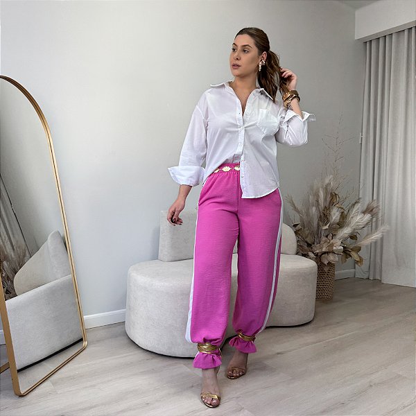 Calça track pants Greta