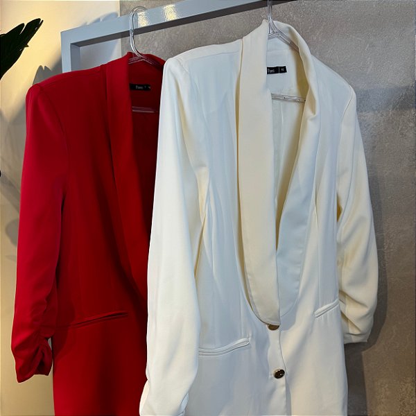 Blazer alongado Domenica
