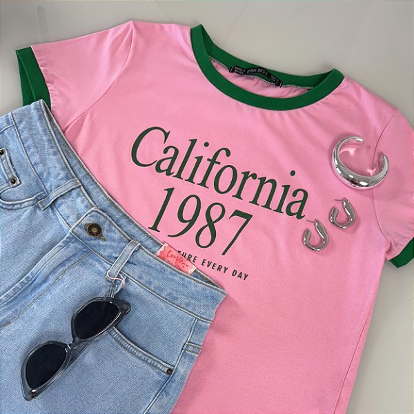 Baby tee Califórnia